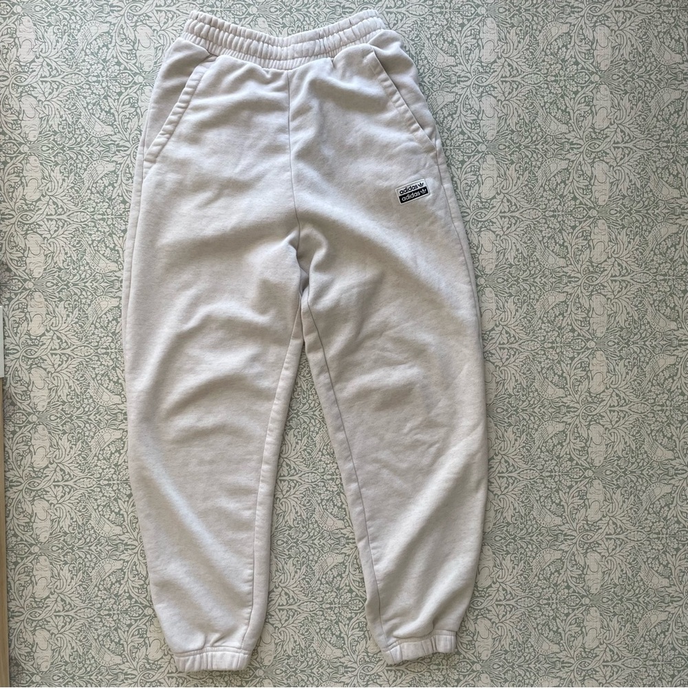 Adidas‎ R.Y.V. Athletic Pants Women's Size XS Eggshell Bone Sweatpants